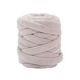 thumbnail image 4 of 0.55lbs Chunky Yarn Jumbo Tube Yarn for Arm Knitting Crocheting Finger Weave Camel Gray, 4 of 9