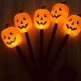 thumbnail image 2 of Halloween Pumpkin Solar Floor Lamp Pumpkin Decoration Courtyard Garden Outdoor Decoration Halloween Floor Lamp Battery B, 2 of 4