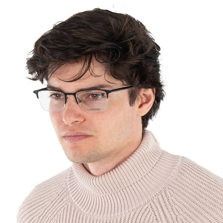 Calvin Klein Demo Rectangular Men's Eyeglasses CK22118 002 52