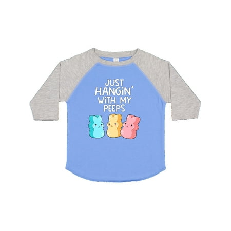 

Inktastic Easter Hangin with My Peeps! Gift Toddler Boy or Toddler Girl T-Shirt