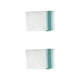 thumbnail image 2 of Yuarrent Paño de secado de vidrio Reutilizable Toalla colorida Hogar Cocina Hotel Bar Vajilla Utensilios de cocina Paños de limpieza Verde 2piezas, 2 of 6