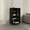 Black, variant on White 41.4" High Cabinet With 6 , Office Modern Decor, Compact & Construction 40" Tall Storage Space, Design