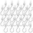 thumbnail image 1 of CATIEBYE 30Jgo Para De Ducha Con Deslizadores En Plata De Acero Inoxidable, 1 of 6
