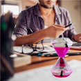 thumbnail image 4 of Ruiboury Liquid Bubbler Rhinestone Shaped Timer Visual Sensory Toy Drip Stress Desktop Toys Decompression No.1, 4 of 8