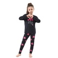 thumbnail image 1 of Conjuntos de pijamas a rayas de manga larga de algodón blanco y negro, Pijamas para niños de 1 a 8 años, Pijamas de Navidad para niños, ropa de dormir para bebés PJS, 1 of 4