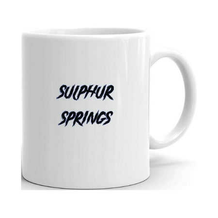 

Sulphur Springs Slasher Style Ceramic Dishwasher And Microwave Safe Mug By Undefined Gifts