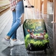 thumbnail image 3 of Happy Retirement with Sphynx Enjoy Life Rest Time Travel Luggage Cover Cat Lover Kitten Owner Gifts Idea Suitcase Dust Protective Decor - 02027, 3 of 5
