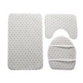 thumbnail image 4 of Coofit 3PCS Bath Rug Set Fashion Sunset Decorative Non-slip Toilet Rug Toilet Lid Cover, 4 of 5