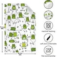 thumbnail image 3 of Kitchen Towels Funny Frogs Pattern Pattern Cleaning Towel Absorbent Hand Towels Tea Towels for Home Restaurant Dish Clean 28" x 18", 1PC, 3 of 7