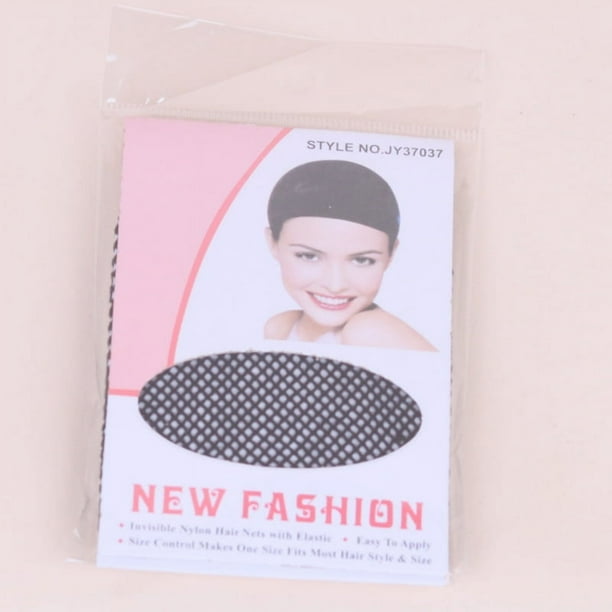 Redecilla para el pelo para peluca, cubierta para el cabello alargada, color piel negra, gorro para peluca, transpirable, para usar, redecilla para el pelo, cubierta para la cabeza