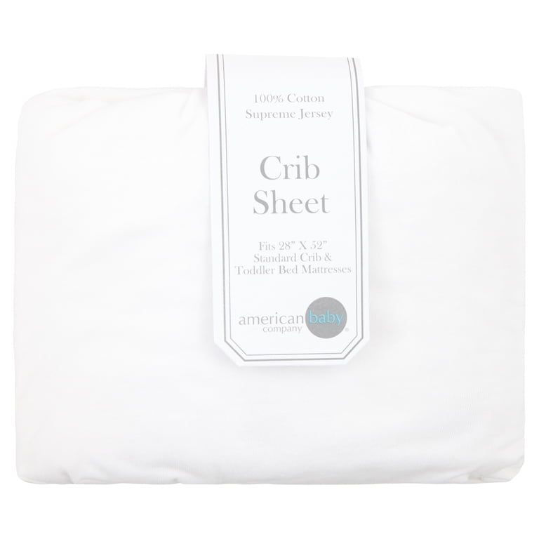 American Baby Company Supreme Fitted Crib Sheet, Premium Cotton photo 5