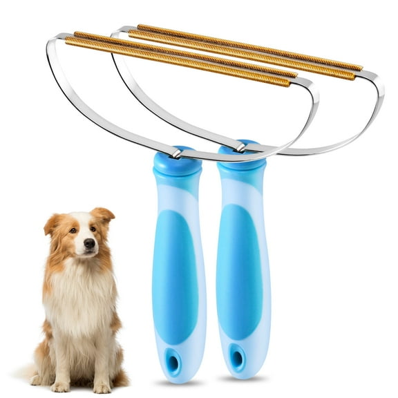 ORIA Pet Hair Remover 2 PCS, Reusable Pet Hair Rollers, Portable Dog Hair Cat Hair Pet Fur Remover Cleaner for Couch, Furniture, Car, Carpet, Clothes & Bed