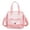 Red, variant on Clear Tote Bag Stadium Approved, Large Heavy Duty Transparent Bookbag Crossbody Handbag for Games & Work