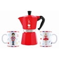 thumbnail image 2 of Cafetera Bialetti Moka Express para 6 Tazas Roja Edición Nutcracker, 2 of 2
