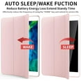 thumbnail image 2 of Case for iPad with Pencil Holder, [Auto Sleep/Wake] Soft Back Trifold Stand, 2 of 6
