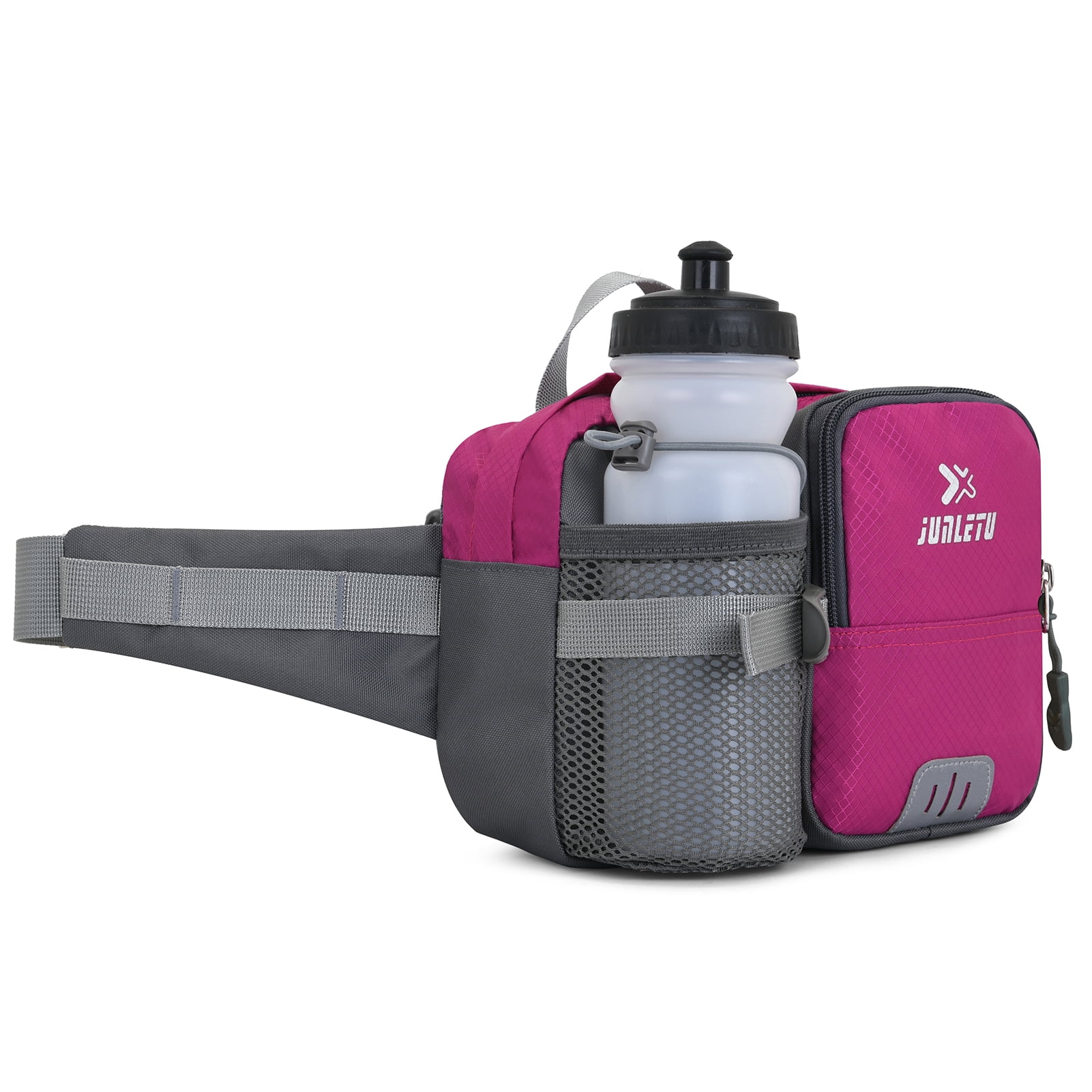 Outdoor Sports Waist Pack with Bottle Holder Bum Bag Waist Pouch