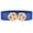 Blue, variant on Under $10 Belt White Women Stretchy Belt for Dresses Vintage Elastic Wide Waist Belt