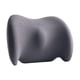 thumbnail image 4 of Almohada de apoyo lumbar para coche, cojín de respaldo para coche, suave, versátil, para viajar, descansar, sentarse, cómodo, para conducir, espuma gris oscuro, 4 of 8