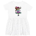thumbnail image 3 of Inktastic DÃ­a De Los Muertos Girl with Skull Balloon Girls Toddler Dress, 3 of 5