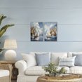 thumbnail image 2 of Stupell Industries Coastal Port Town Boats 2 Piece Gray Framed Giclee Art Set design by Raymond Powers, 24 x 16, 2 of 8