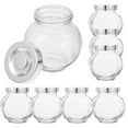 thumbnail image 4 of 10pcs Mini Glass Candy Jars Spice Storage Bottles Jam Glass Jar Herbs Storage Holder, 4 of 6