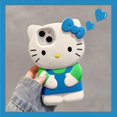 thumbnail image 1 of Miniso Cute Hello Kitty Mobile Phone Case With Apple Wavy Edge Is Suitable For Apple Digital  Pro And Max Series Iphone 14 15pro ZR, 1 of 7