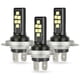 thumbnail image 1 of Kit de 1-3 bombillas LED para faros delanteros H7, luz alta y baja, 220 W, 60 000 lm, superbrillantes, 6000 K, color blanco, 1 of 5