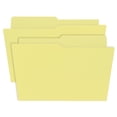 thumbnail image 4 of UBMOVE uOffice Letter Size 1/2 Cut Tab File Jackets 100 Count, Yellow, 1 Pack, 4 of 9