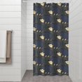 thumbnail image 2 of Cute Hedgehog Pattern Shower Curtain 36"x72" ,Bathroom Decorative Shower Curtains Set with 12 Hooks,Modern Waterproof Washable Shower Curtain, 2 of 6
