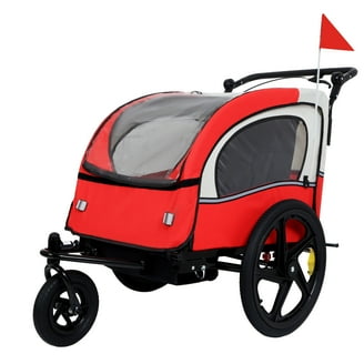 チャイルドシート Allen Child Trailer and Stroller 2 in 1 Allen Sports 2-Child Bicycle Trailer and Stroller, model AS2