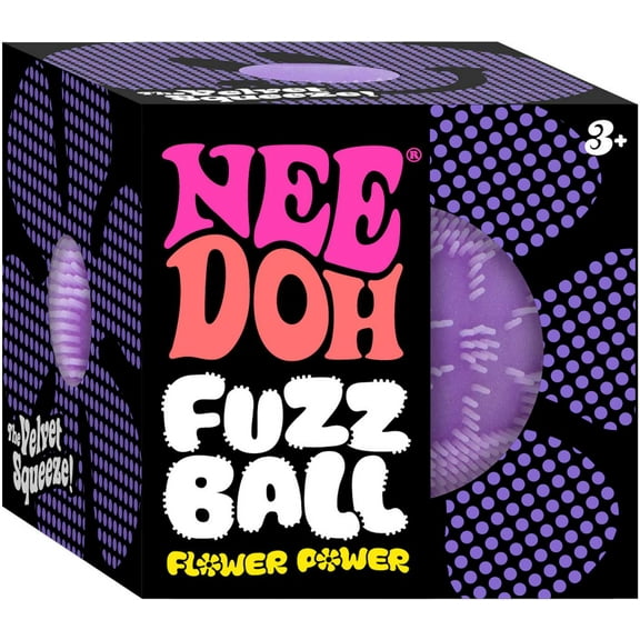 NeeDoh Flower Power PURPLE Stress Ball