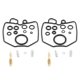 thumbnail image 1 of Reparación de carburador para Honda, 2 juegos Kit de reconstrucción de carburador de revisión de motocicleta Juego de reparación de carburador Elegante y moderno, 1 of 12