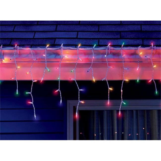 Celebrations 1408971 MultiColored Mini Icicle Outdoor 300 Light Set