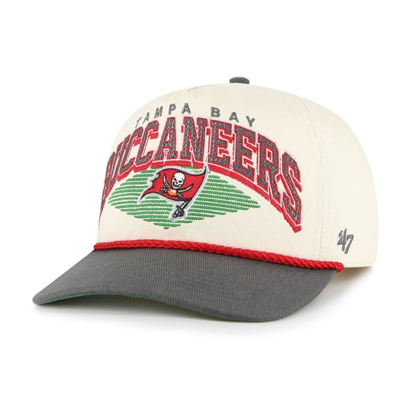 Men's-'47 Cream Tampa Bay Buccaneers Pomona Rope Hitch Adjustable Hat