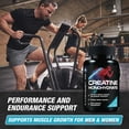 thumbnail image 6 of SILVERONYX Creatine Monohydrate 3000mg - Extra Strength Micronized Creatine Powder - Supports Lean Muscle, Strength, Energy, & Endurance - All Natural Supplement, Bottled in USA - 60 Capsules, 6 of 8