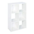 thumbnail image 2 of Closetmaid Decorative Home 6-Cube Cubeicals Organizer Storage, White (2 Pack), 2 of 6
