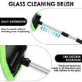thumbnail image 3 of 11Pcs Windshield Cleaning Tool Window Cleaning Kit with 38.5 in Car Mirror Squeegee 6 Spare Microfiber Pad and Extendable Handle for Auto Inside Glass, 3 of 11