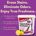 thumbnail image 4 of Capture Carpet Cleaning Powder, Fresh Scent, Safe For Use in Homes With Kids and Pets, 2.5 lbs, 4 of 12