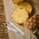 thumbnail image 3 of EeaseMX Cortador de acero inoxidable, pelador de piña, pinza para quitar piñas, herramientas de cocina para el hogar (plata), 3 of 8