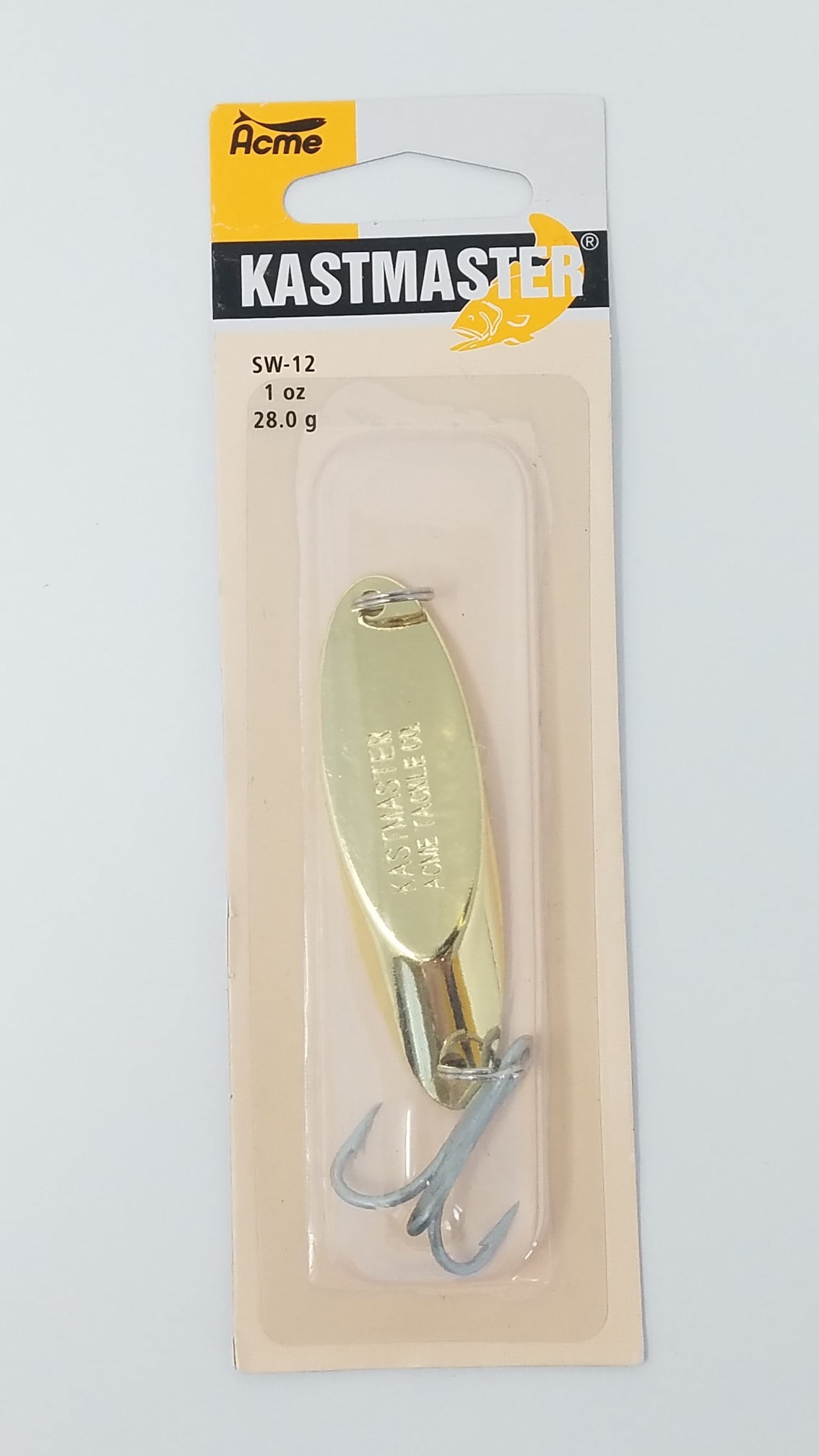 Acme Tackle Kastmaster Fishing Lure Spoon Gold 1 oz.