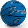 thumbnail image 3 of Champion Sports Rubber Official Basketball, Heavy Duty - Pro-Style Basketballs, Various Colors and Sizes - Premium Basketball Equipment, Indoor Outdoor - Physical Education Supplies (Size 7, Blue), 3 of 7