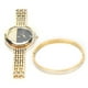 thumbnail image 4 of Relojes Para Mujer, Reloj Pulsera Conjunto De Joyas Reloj Con Movimiento De Cuarzo Pulsera De Acero De Titanio Para Mujer Para Cumpleaños/Navidad/Fiestas, 4 of 7