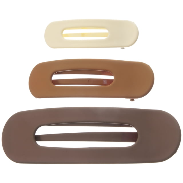 3 pcs Duckbilled Hair Clips Flat Claw Hair Clips Women Hair Clips Decorative Hair Clips