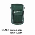 thumbnail image 3 of 10 Gallon Potato Grow Bag With Flap Window, Breathable Fabric Pot With Handles, Vegetable Planter Bag for Patio Balcony Garden, Green, 3 of 9