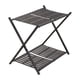 thumbnail image 2 of Pastel de equipaje de metal para la habitación de invitados Stand Stupar Storage Organizador Plegador de planta plegable Patio de decoración del hogar, 2 of 8