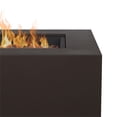 thumbnail image 6 of Real Flame Aegean 50" Rectangle Steel Propane or Natural Gas Fire Pit Table in Dark Bronze, 6 of 11