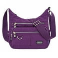 thumbnail image 2 of Gustave Crossbody Bag for Women Waterproof Nylon Shoulder Messenger Bag Casual Multi-Pockets Purse Handbag (Purple), 2 of 10