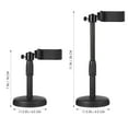 thumbnail image 2 of unbranded 1Ud Base Soporte Universal Para Teléfono Y Tablet Con Giratorio Y Ajustable Color Negro, 2 of 8