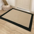 thumbnail image 3 of Hometrends Borderwell Polyester Accent Rug, Grey, 30" x 45", 3 of 8