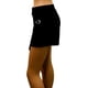 thumbnail image 3 of Falda short mini Kosauki Moda  Stretch negra para mujer, 3 of 4